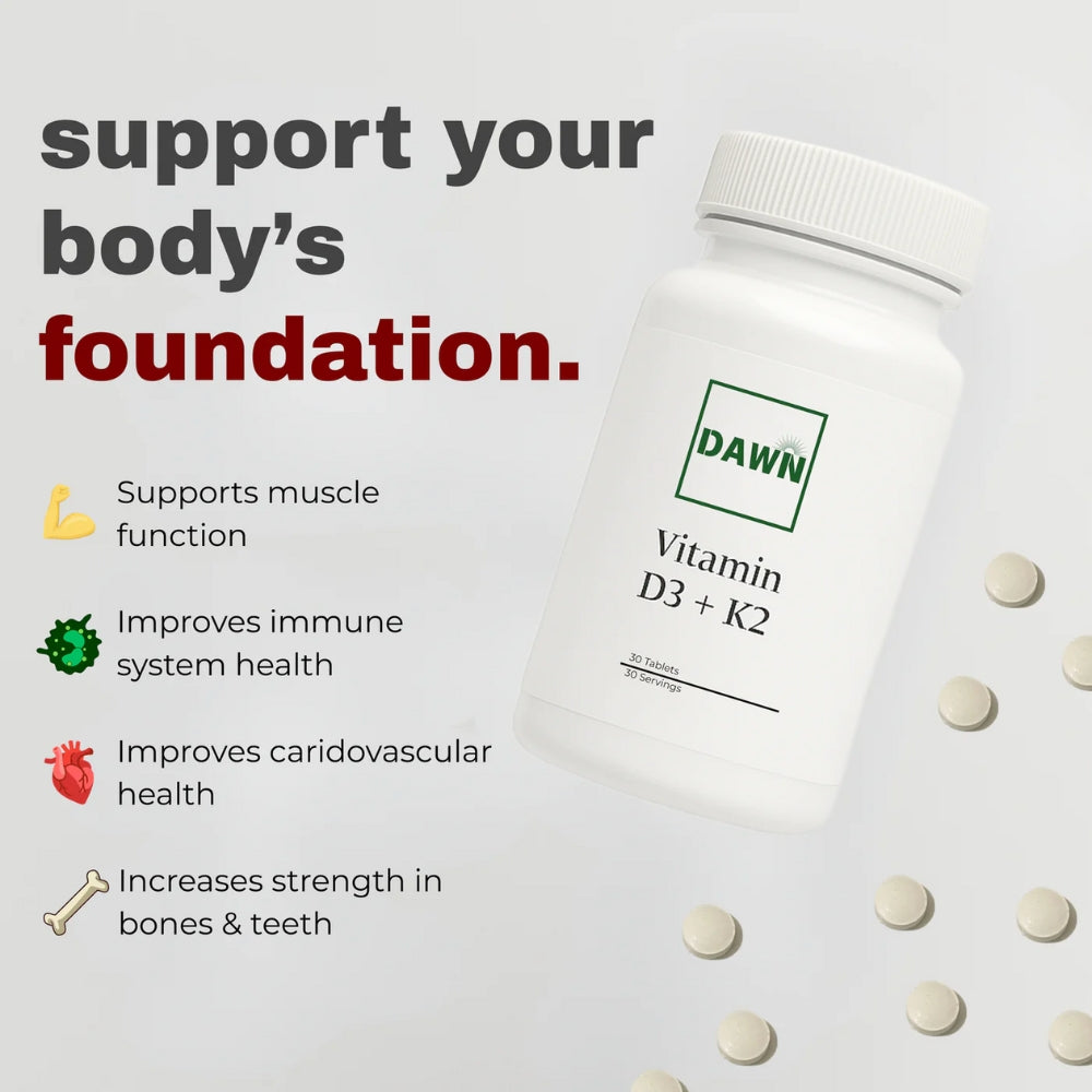 Vitamin D3 + K2